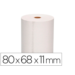 Q-connect Rollo de Papel Térmico para Sumadora 80x68x11 mm 58 gr Sin Bisfenol A Precio: 27.95000054. SKU: B1J3Y7SWDZ