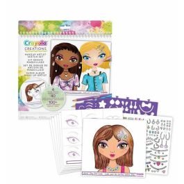 Crayola Álbum de Maquillaje de Estrellas 26x28 cm para Crear Nuevas Combinaciones +8 años