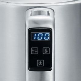 Hervidor SEVERIN WK3418 1,7 L con temperatura ajustable hasta 100 ° C, pasos de 5 ° C, pantalla LCD, sin bisfenol A, base 360 °, acero inoxidable Hervidor SEVERIN WK3418 1,7 L con temperatura ajustable hasta 100 ° C, pasos de 5 ° C, pantalla LCD, sin bisfenol A, base 360 °, acero inoxidable