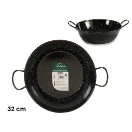 Sartén Honda Esmaltada 32 cm La Dehesa - Acero Esmaltado Negro (6 Unidades) Precio: 54.88999956. SKU: S3601523