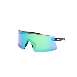 Adidas Sport Gafas de Sol DUNAM SP0100 02Q 120 mm Hombre Shield Inyectado Ligero Resistente