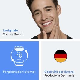 Braun BRA8700216736879 Cabezal de Afeitadora Serie 3 - 2 Láminas - 100% Fabricado en Alemania