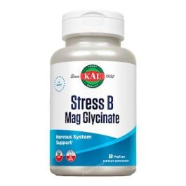 KAL Stres B Mag Glycinate 60 Cápsulas Veganas. Magnesio Glicinato y Vitaminas B. Apoyo Nervioso y Muscular. Precio: 17.9899995. SKU: B1994EHBAP