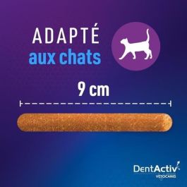 DentActiv - 10 Barritas - VETOCANIS - Higiene Bucal de Pollo para Gatos DentActiv - 10 Barritas - VETOCANIS - Higiene Bucal de Pollo para Gatos