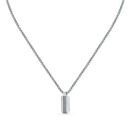 Collar Hombre Sector SZS114 Plateado Precio: 57.49999981. SKU: B1CFWZAXE5