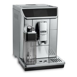 Delonghi ECAM 650.75.MS Cafetera Espresso Automática con Molinillo, PrimaDonna Elite, 15 bar, 2L, App Coffee Link, Chocolate Caliente, Acero Inoxidable