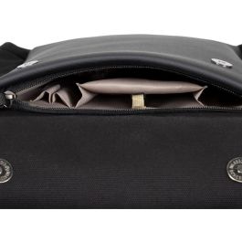 Rivacase 8524 Mochila para Portátil de 14 pulgadas, de lona, color negro, ideal para MacBook Pro 16 y otros portátiles