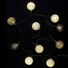 Home Deco Light Guirnalda de 10 Luces LED Marrón Decorativa para el Hogar