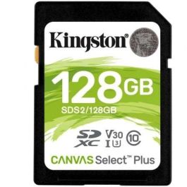 Tarjeta de Memoria Kingston CANVAS Select Plus 128GB SD XC/ Clase 10/ 100MBs Tarjeta de Memoria Kingston CANVAS Select Plus 128GB SD XC/ Clase 10/ 100MBs