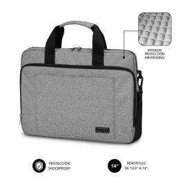 SUBBLIM SUB-LB-4APLB01 Maletín Toploader para Portátil 14" (35,6 cm) Air Padding Gris Antigolpes, Organizador, Repelente Agua Precio: 21.88999989. SKU: B1FRD3E8L7