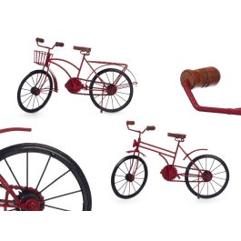 Bicicleta grande roja Giftdecor - 48x28x13 cm, hierro, madera y plástico (6 Unidades) Precio: 86.68999988. SKU: B1CFGNKQ4Z