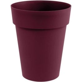 Maceta EDA Florero Medio Alto TOSCANA Ø 44 cm - Volumen 50 L - Ø 44 x A.53 cm - Rojo burdeos