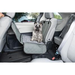 Dog Gone Smart Funda Protector Asiento Coche Individual para Perro Dirty Dog Microfibra Antisuciedad Pelo Barro Gris 112x89 cm