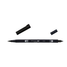 Tombow ABT-N15 Rotulador Doble Punta Pincel Negro - Punta Fino/Extragrueso Precio: 9.5000004. SKU: B1AP33MR2K