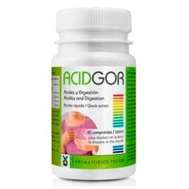 TEGOR Acidgor 40 Comprimidos para Disolver en Boca | Complemento Alimenticio para Apoyo Gástrico y Acidez con Regaliz, Manzanilla, Aloe Precio: 14.9900003. SKU: B123TSTSWW