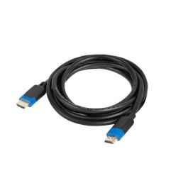 Lanberg CA-HDMI-30CC-0030-BK Cable HDMI de Alta Velocidad 2.1, 3 metros, Tipo A Macho-Macho, 48 Gbit/s, ARC, Contactos Chapados en Oro, Color Negro Lanberg CA-HDMI-30CC-0030-BK Cable HDMI de Alta Velocidad 2.1, 3 metros, Tipo A Macho-Macho, 48 Gbit/s, ARC, Contactos Chapados en Oro, Color Negro