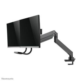 Neomounts NM-D775DXBLACK - Soporte de Mesa Doble para Monitores 10-32" (81 cm), 8 kg, con Resorte de Gas, Pinza/Atornillado, Negro