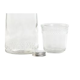 Botella Basicos DKD Home Decor Transparente 10.3 x 26 x 10.3 cm Set de 2