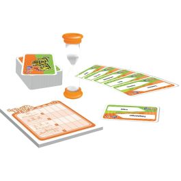 Asmodee Time's Up Family: Juego de mesa para todas las edades, adivina nombres, animales y profesiones en 3 rondas