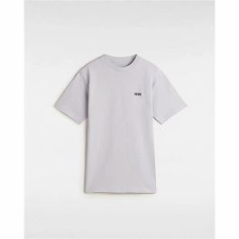 Camiseta de Manga Corta Mujer Vans Left Chest Logo Em Eveni Ng Haze Rosa (S)
