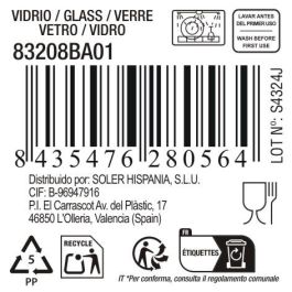 Inde Botella 1.1L "Ainsa" 3 Grabados Md (12 Unidades)