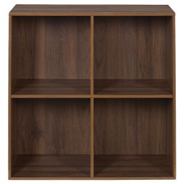 Home Deco Factory Estantería Tiffany Con 4 Compartimentos Cocooning 66,6x31,8x65,6 cm