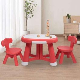 Set de mesa + dos sillas 64*52*45,5 cm Set de mesa + dos sillas 64*52*45,5 cm