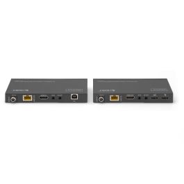 Digitus Extensor KVM HDMI HDBaseT 4K 1x4 Set 70m - Compatible Cat6/6a/7/8 - Plug & Play