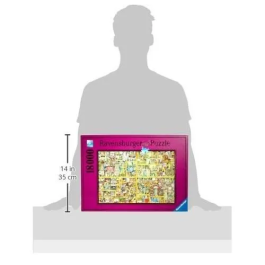 Ravensburger Puzzle 17825 XXL Magic Library 18000 Piezas para Niños y Adultos