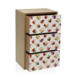 Joyero 3 Cajones Strawberry Versa 12X25CM (2 Unidades) Joyero 3 Cajones Strawberry Versa 12X25CM (2 Unidades)