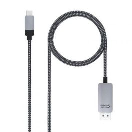 Nanocable 10.15.5002 Cable Conversor USB-C Macho a DisplayPort 1.2 Macho 4K 60Hz Unidireccional 1.8m Negro Compatible Thunderbolt 3 Nanocable 10.15.5002 Cable Conversor USB-C Macho a DisplayPort 1.2 Macho 4K 60Hz Unidireccional 1.8m Negro Compatible Thunderbolt 3