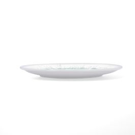 Bidasoa Kai Hydrozero Plato Llano Porcelana Blanco 27 cm - Profesional, Alta Resistencia, Apilable, Apto Microondas y Lavavajillas