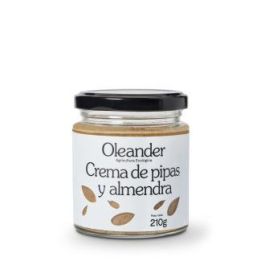 OLEANDER Crema de Pipas y Almendras Tostadas Bio Sin Gluten 210g Precio: 5.6899997. SKU: B17TTGHHN8