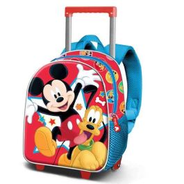 Karactermania Mochila 3D con Ruedas Pequeña Mickey Mouse Star 26x13x34 cm, edad recomendada 3+ años Precio: 30.40488. SKU: B1F9TA9LXF