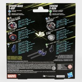 Beyblade X Marvel Collab Spider-Man 3-60F vs. Venom 3-80N, paquete múltiple