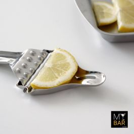 # -144- Exprimidor Rodajas Limon Acero My Bar (24 Unidades)