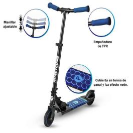 Honeycom scooter with led - blue / con luces led en plataforma / rueda Honeycom scooter with led - blue / con luces led en plataforma / rueda