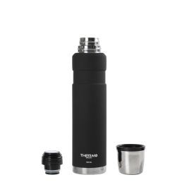 Termo de acero inoxidable Thermosport 1000 ml negro (6 Unidades) Termo de acero inoxidable Thermosport 1000 ml negro (6 Unidades)
