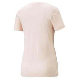Camiseta de Manga Corta Mujer Puma Ess+ Animal Salmón