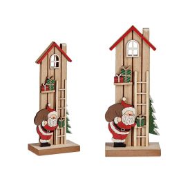 Casa Madera Peq Papa Noel Krist+ 10X23CM (12 Unidades) Precio: 31.99000057. SKU: B17HQWCAAZ