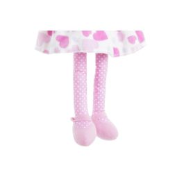 DKD Home Decor Muñeca Niña Rosa Azul 13 x 40 x 20 cm