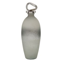 Botella Gris Plateado Aluminio Cristal 15 x 15 x 46 cm Decorativa Precio: 56.3738996612. SKU: B16PZ7RMV5