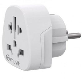 Enchufe Universal Muvit For Change MCADP0007/ 1 Toma de Corriente/ Blanco Precio: 11.94999993. SKU: B1EEEZJLB5