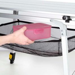 Mesa camping plegable compacta aluminio 90x51x45/70 Mesa camping plegable compacta aluminio 90x51x45/70