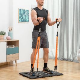 Sistema de Entrenamiento Integral Portátil con Guía de Ejercicios Gympak Max InnovaGoods