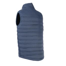 Delta Plus Gdoon Chaleco Plumón Ripstop Impregnado PU Bicolor Marino Azul Ropa Talla XXL