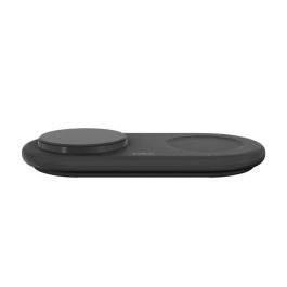 Belkin Base Carga Inalambrica Doble Wiz021vfbk Qi2 15W Negro para Smartphone y Auriculares