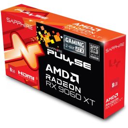 Sapphire RX 9060 XT 8GB GDDR6 Pulse Gaming Tarjeta Gráfica