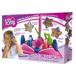 Bizak Estudio Mechas Y Rizador 3 en 1 Juego para Crear Looks, Aplicar Mechas de Color y Rizar/Ondular el Pelo