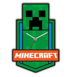 KIDS LICENSING Reloj de Pared Minecraft para Niños Precio: 35.58999983. SKU: B198Y6KVKB